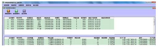 孔诚冷链无线实时监控管理平台